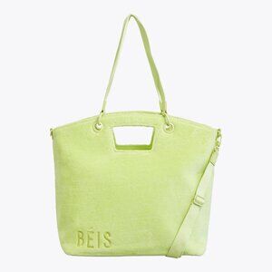 Beis Terry Tote in Citron, Brand New, Never Used